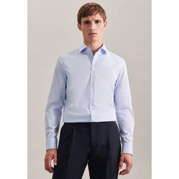 Business Hemd Slim Fit Langarm Streifen