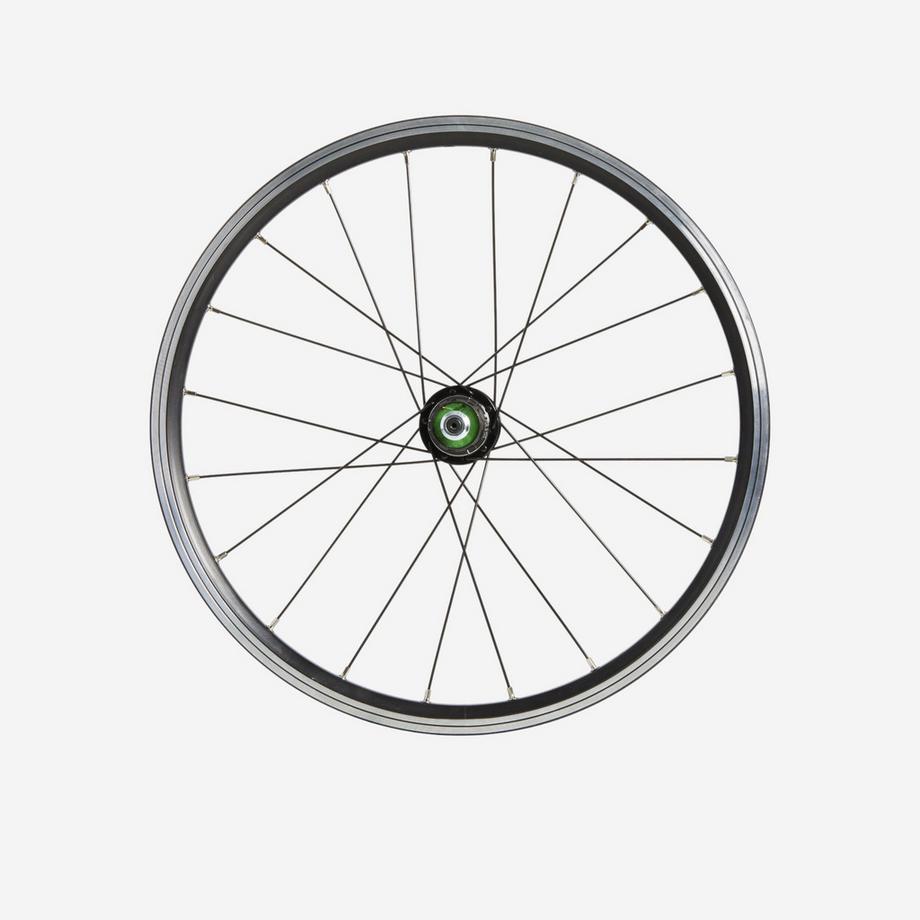 OXYLANE  Roue arrière 20 pouces vélo pliant jante cassette 
