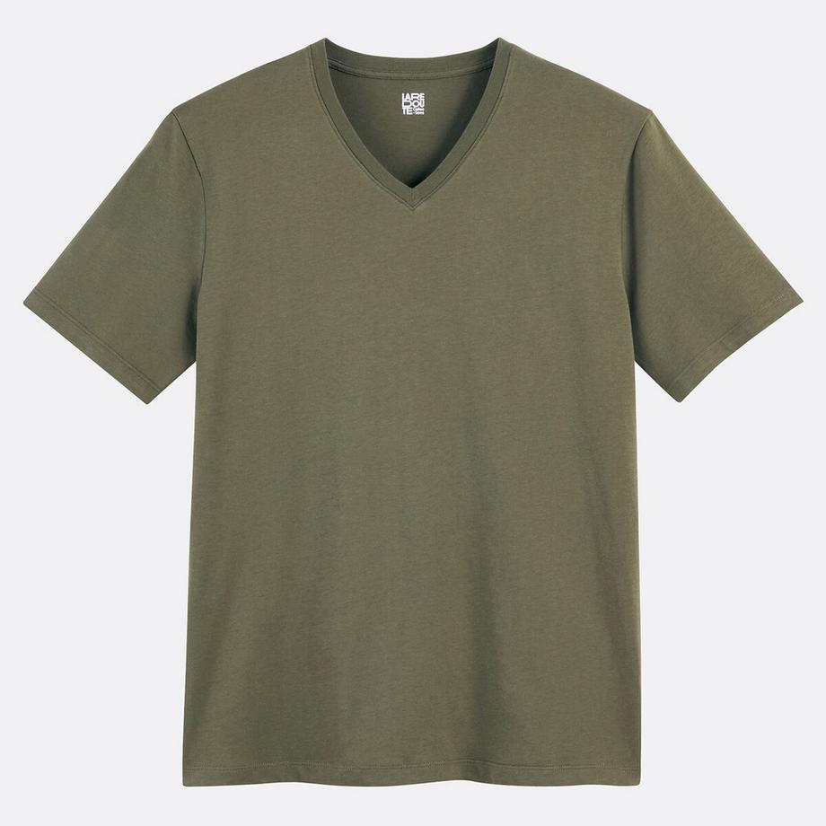 La Redoute Collections T-Shirt Scollo a V Maniche Corte  