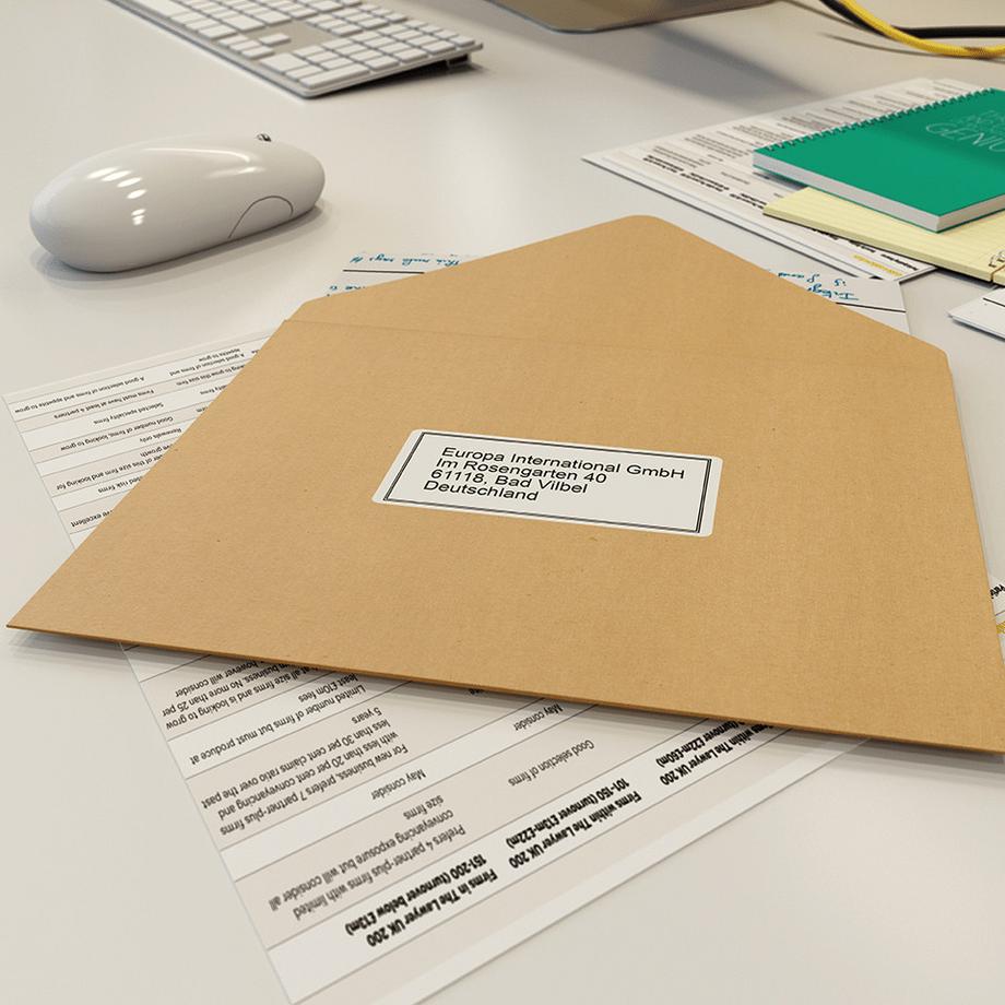 brother  QL-600B stampante per etichette (CD) Termica diretta 300 x 600 DPI 71 mm/s Cablato DK 