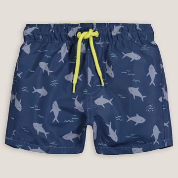 Short de bain imprimé requin