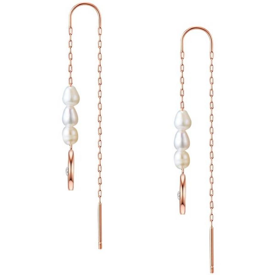 Valero Pearls  Femme Boucles d´oreilles en acier inoxydable 