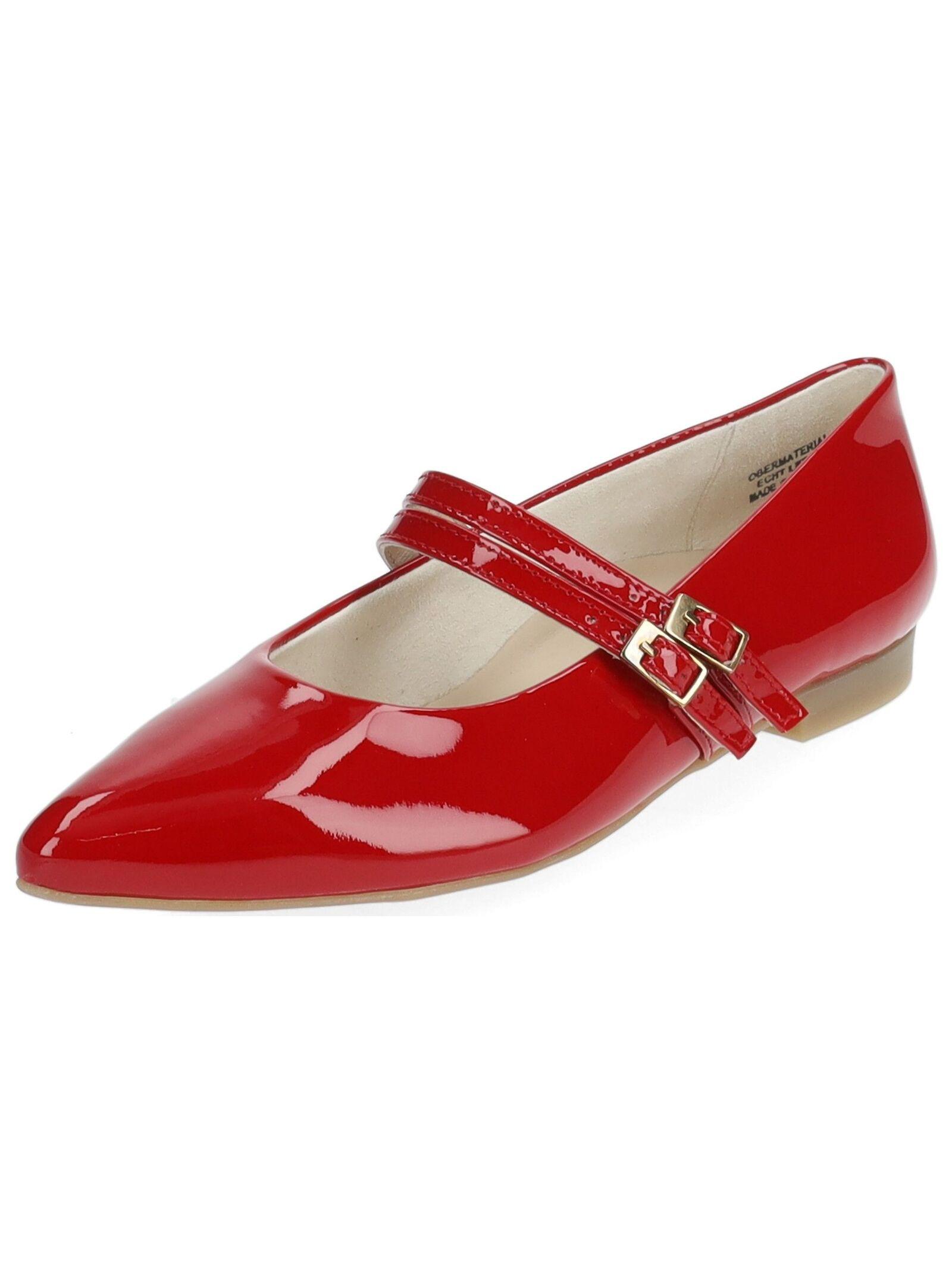 Image of Ballerinas 1022 Damen Rot Bunt 40
