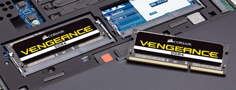 Corsair  Vengeance (2 x 8GB, DDR4-2400, SO-DIMM 260 pin) 