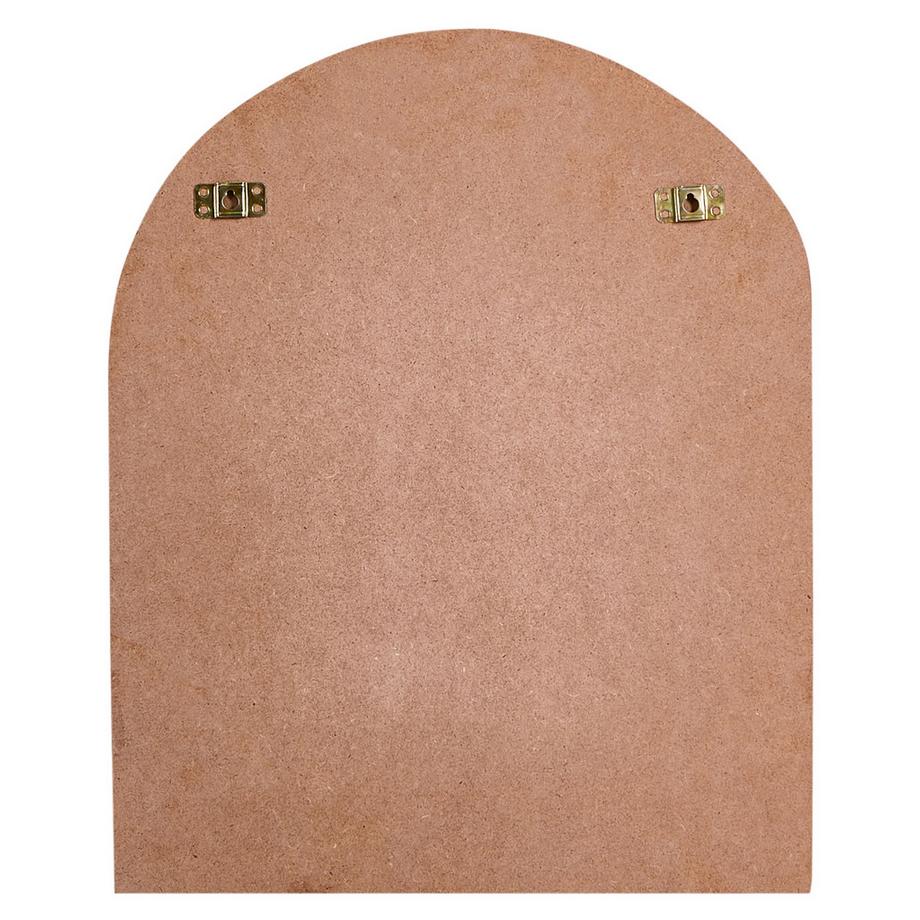 Beliani Wandspiegel aus Baumwolle Retro KUTAISI  