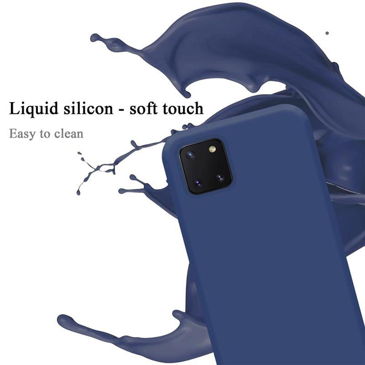 Cadorabo  Hülle für Samsung Galaxy A81  NOTE 10 LITE  M60s TPU Silikon Liquid 