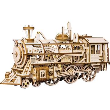 Holzbausatz Lokomotive