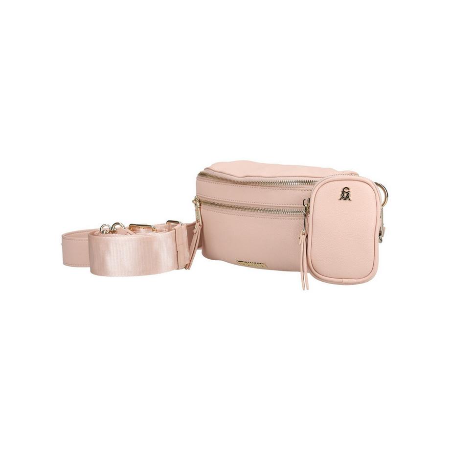 STEVE MADDEN Schwarze Bauchtasche mit abnehmbarer Mini-Tasche  