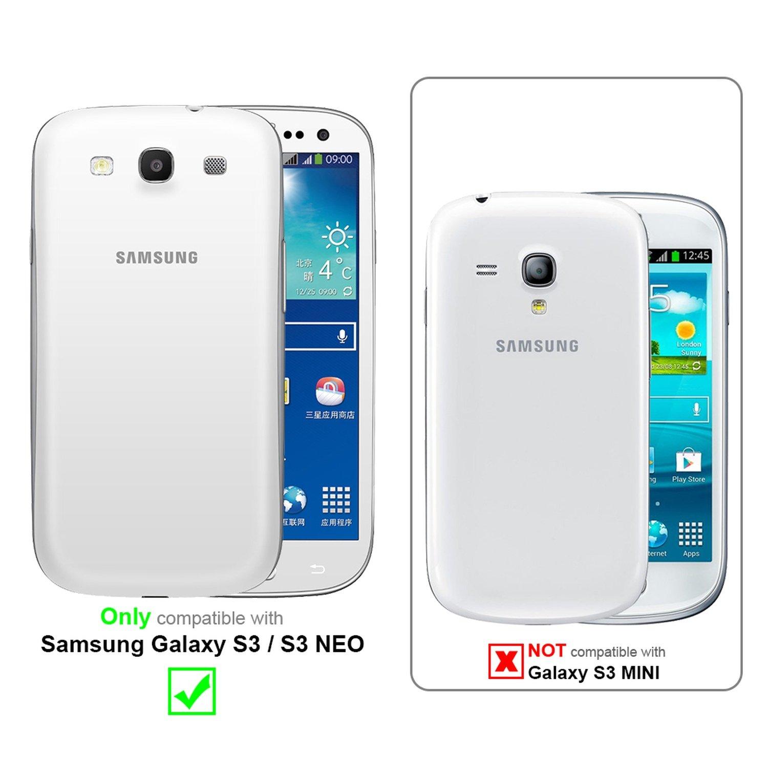 Cadorabo  Housse compatible avec Samsung Galaxy S3 / S3 NEO - Coque de protection en silicone TPU flexible 