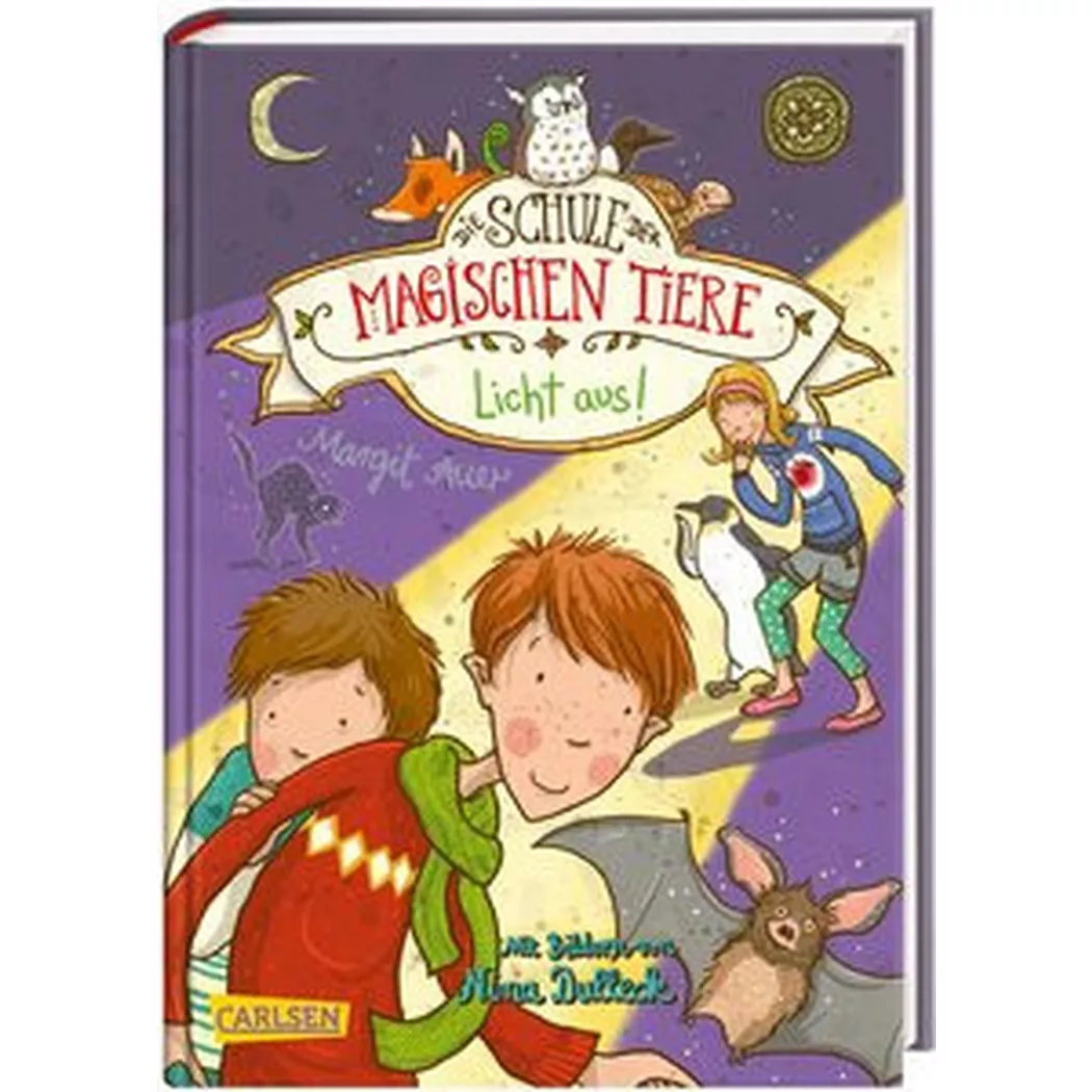Carlsen - Die Schule der magischen Tiere 3: Licht aus!, Auer, Margit; Dulleck, Nina (Illustrationen)