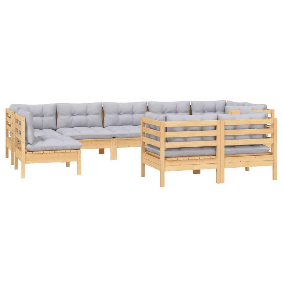 VidaXL Garten-lounge-set kiefernholz  