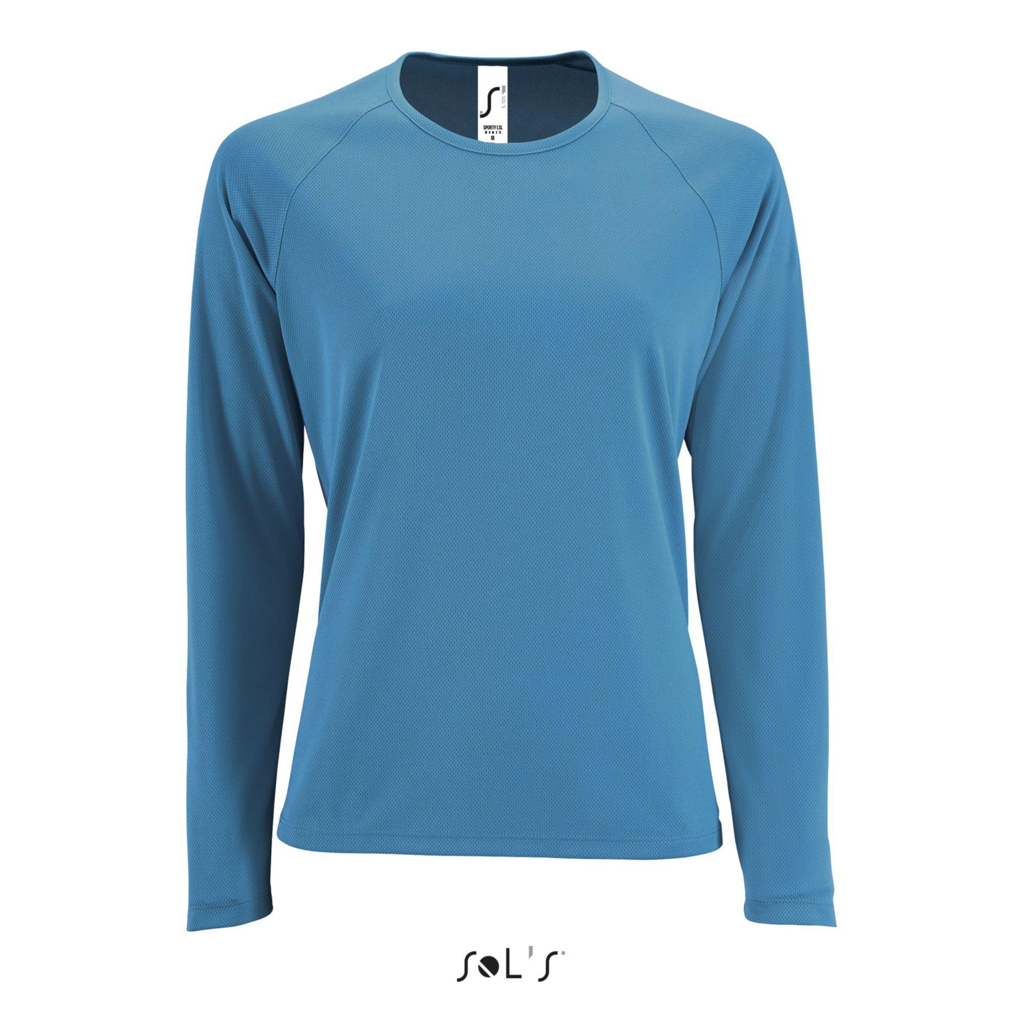 Image of -t-shirt Sporty Lsl Damen L