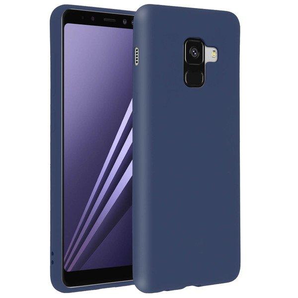 Image of Soft Touch Case Galaxy A8 Dunkelblau