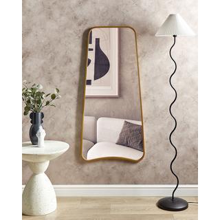 Beliani Miroir en Métal Glamour LEVET  