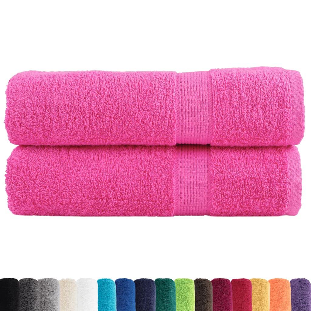 VidaXL Serviette de douche coton  