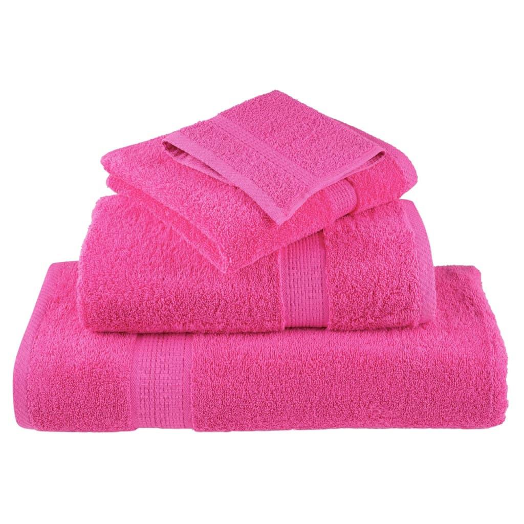 VidaXL Serviette de douche coton  