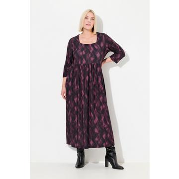 Jerseykleid, A-Linie, Alloverprint