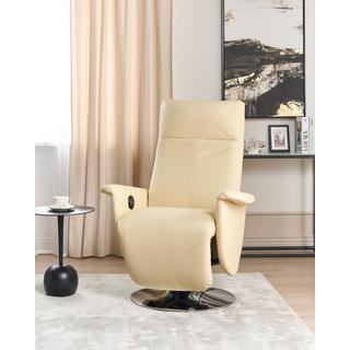 Beliani Fauteuil en Cuir PU Moderne PRIME  