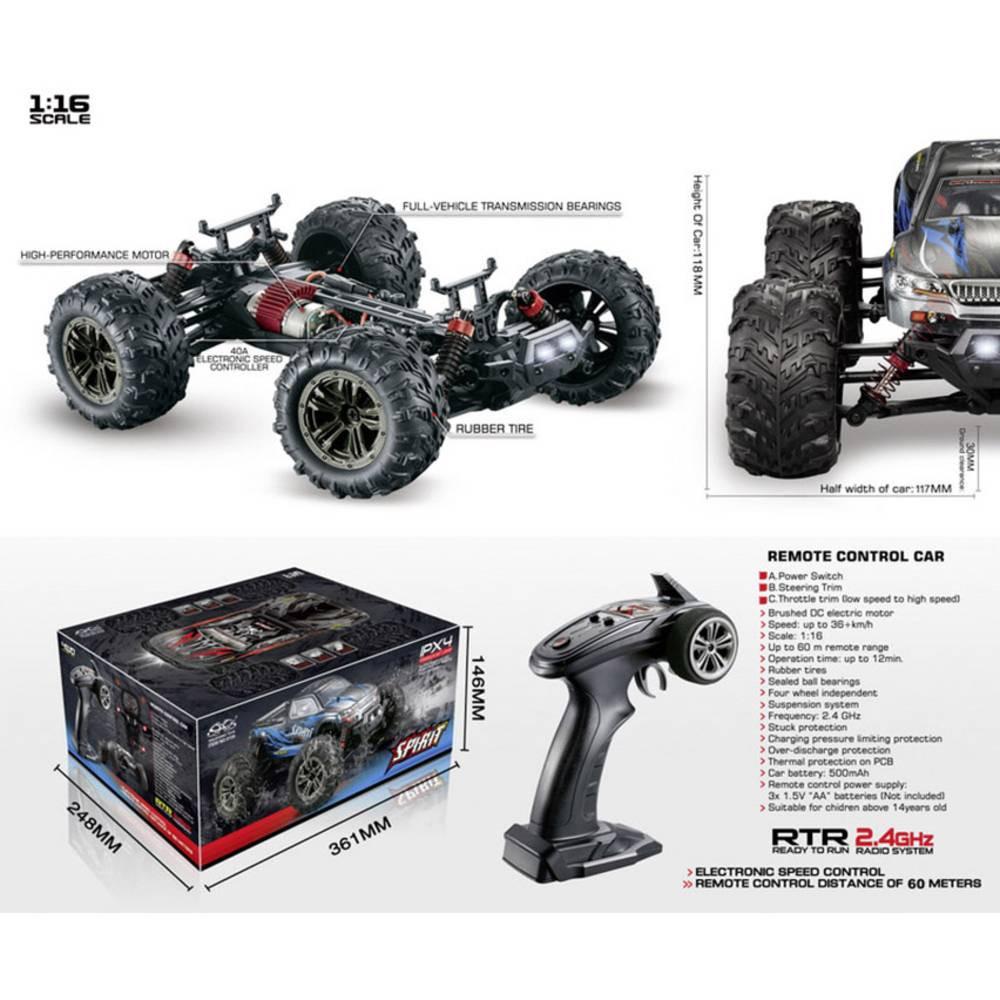 Absima  1:16 Elektro Monstertruck Spirit RtR 