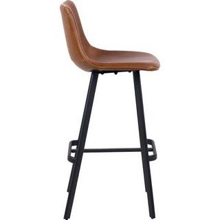 mutoni Tabouret de bar Barnstable cognac (1 pièce)  