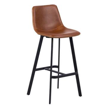 Tabouret de bar Barnstable cognac