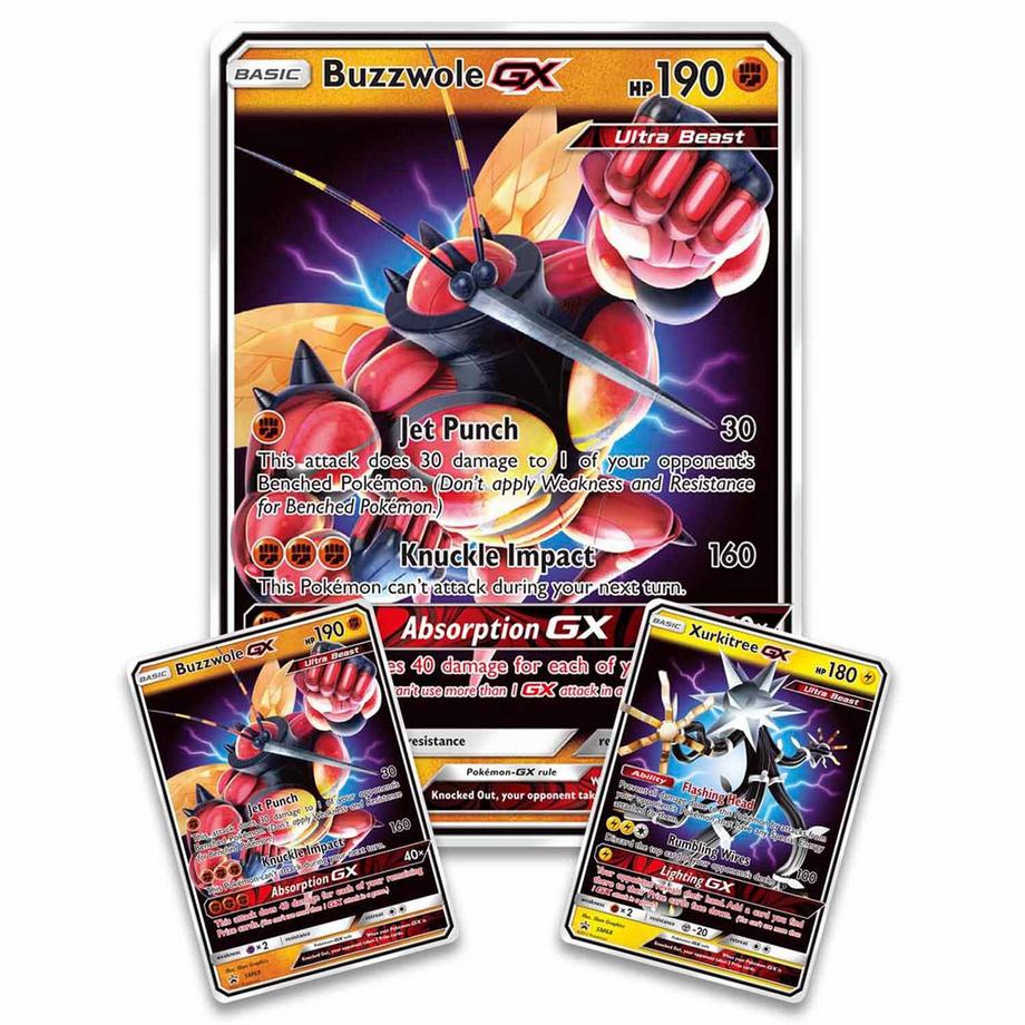 Pokémon  Ultra Beasts GX Premium Collection Box (Buzzwole & Xurkitree) - EN 