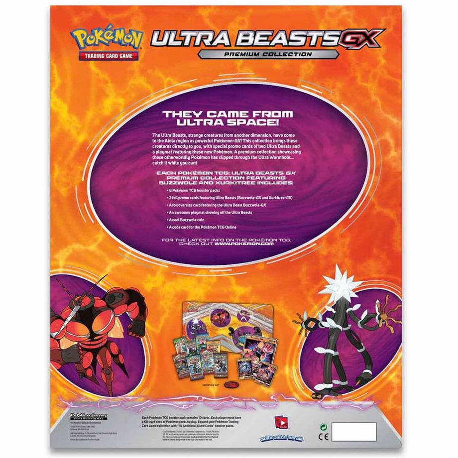 Pokémon  Ultra Beasts GX Premium Collection Box (Buzzwole & Xurkitree) - EN 