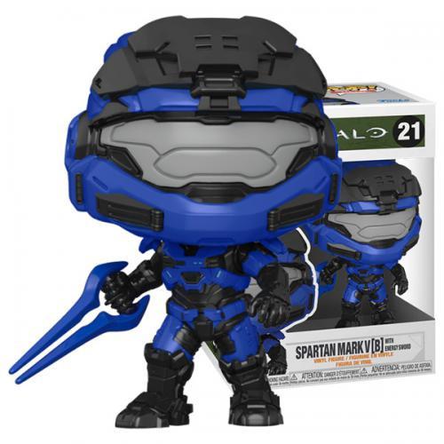 Funko  POP - Games - Halo - #21 - Mark V w/Energy Sword 