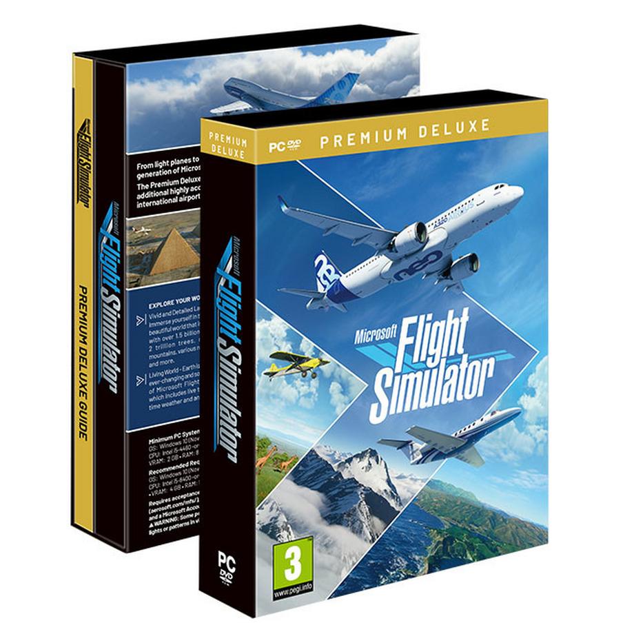 Microsoft  Flight Simulator 2020 (Deluxe) Premium Mehrsprachig PC 