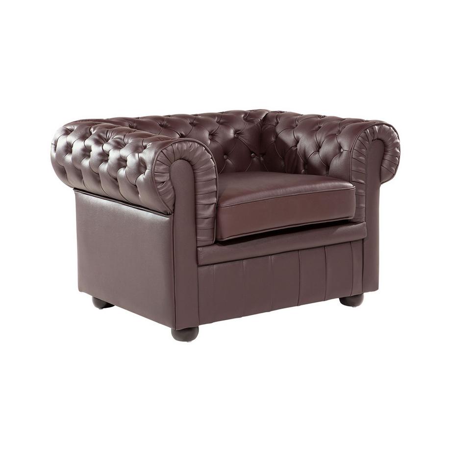 Sessel aus Echtleder Klassisch CHESTERFIELD