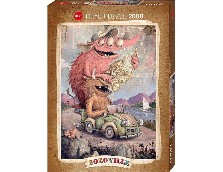 Image of Puzzle Road Trippin' (2000Teile)