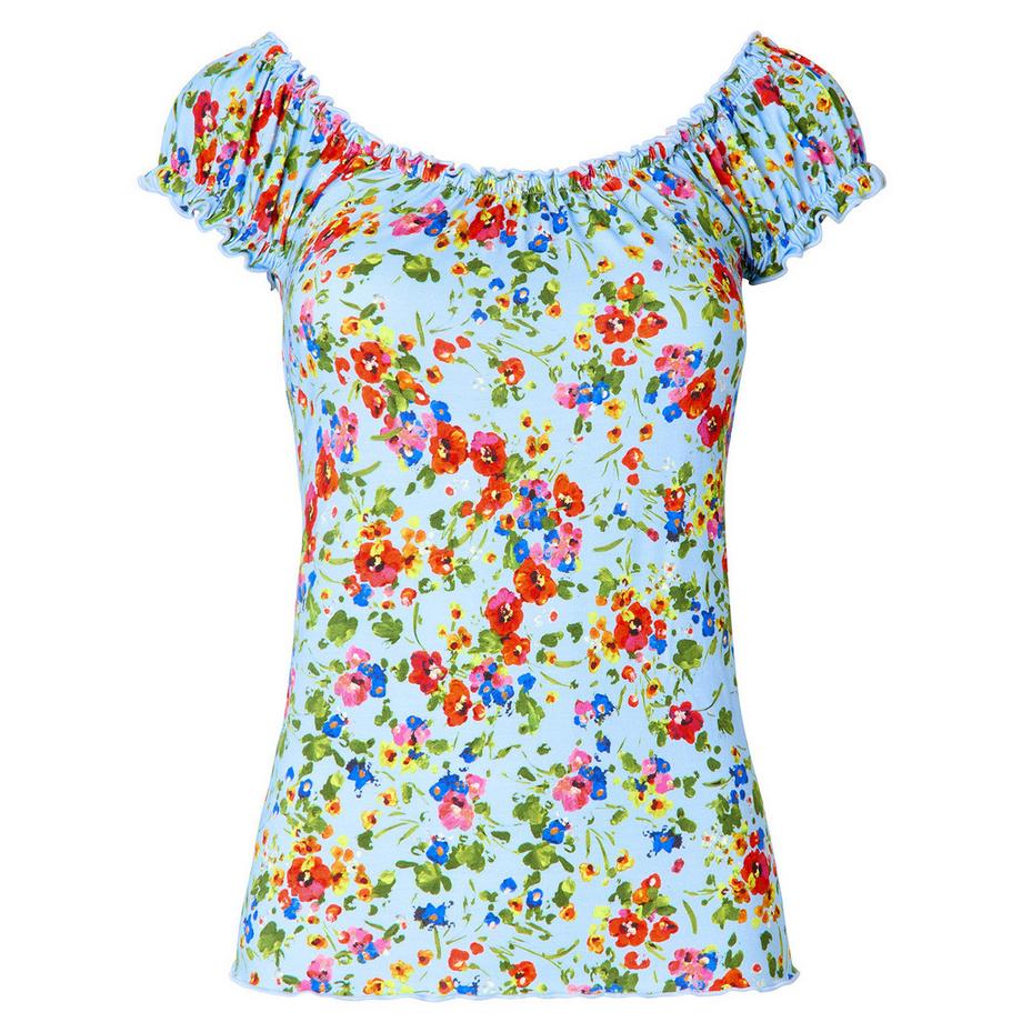 Joe Browns Haut en Jersey Petit Motif Floral Style Bohème  