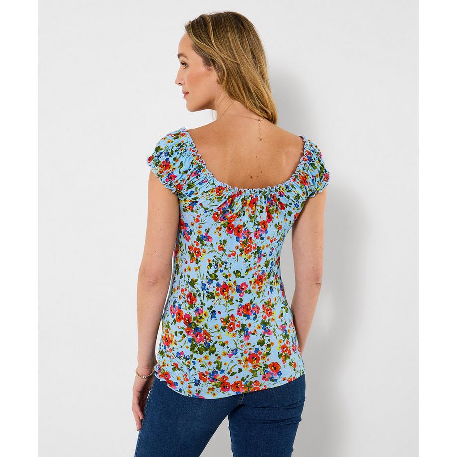 Joe Browns Haut en Jersey Petit Motif Floral Style Bohème  