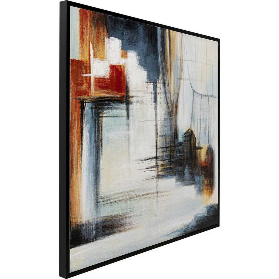 KARE Design Tableau encadré Visione Front 100x100  