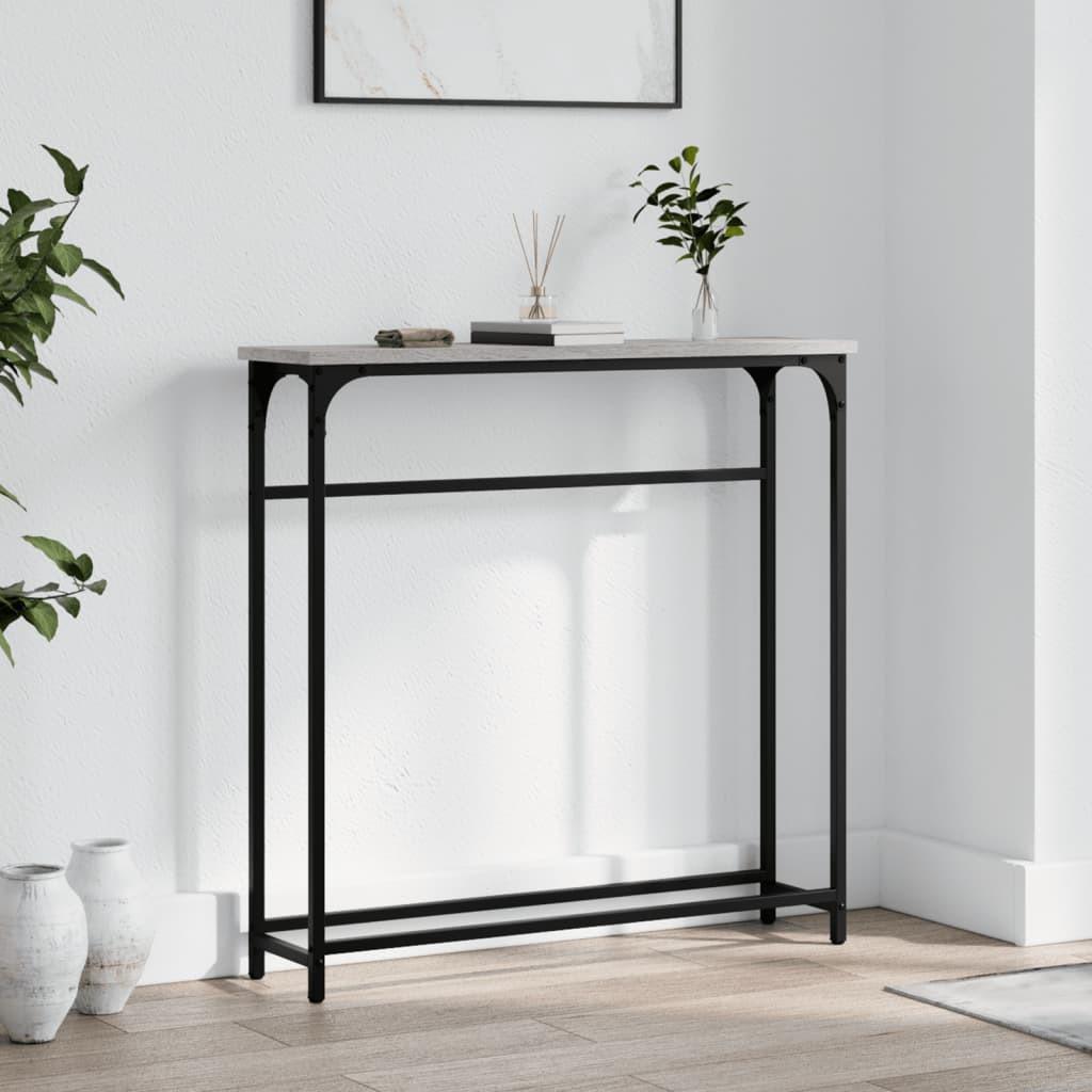 VidaXL Table console bois d'ingénierie  