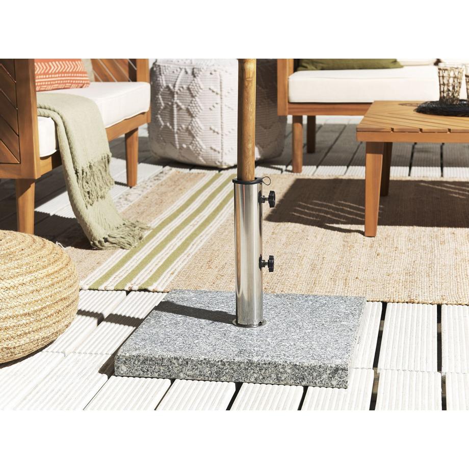 Beliani Socle de parasol en Granit  CEGGIA  