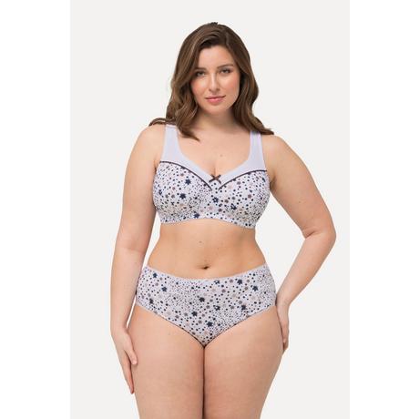 Ulla Popken  Soutien-gorge de maintien sans armatures, motif étoiles, bonnet C-F 