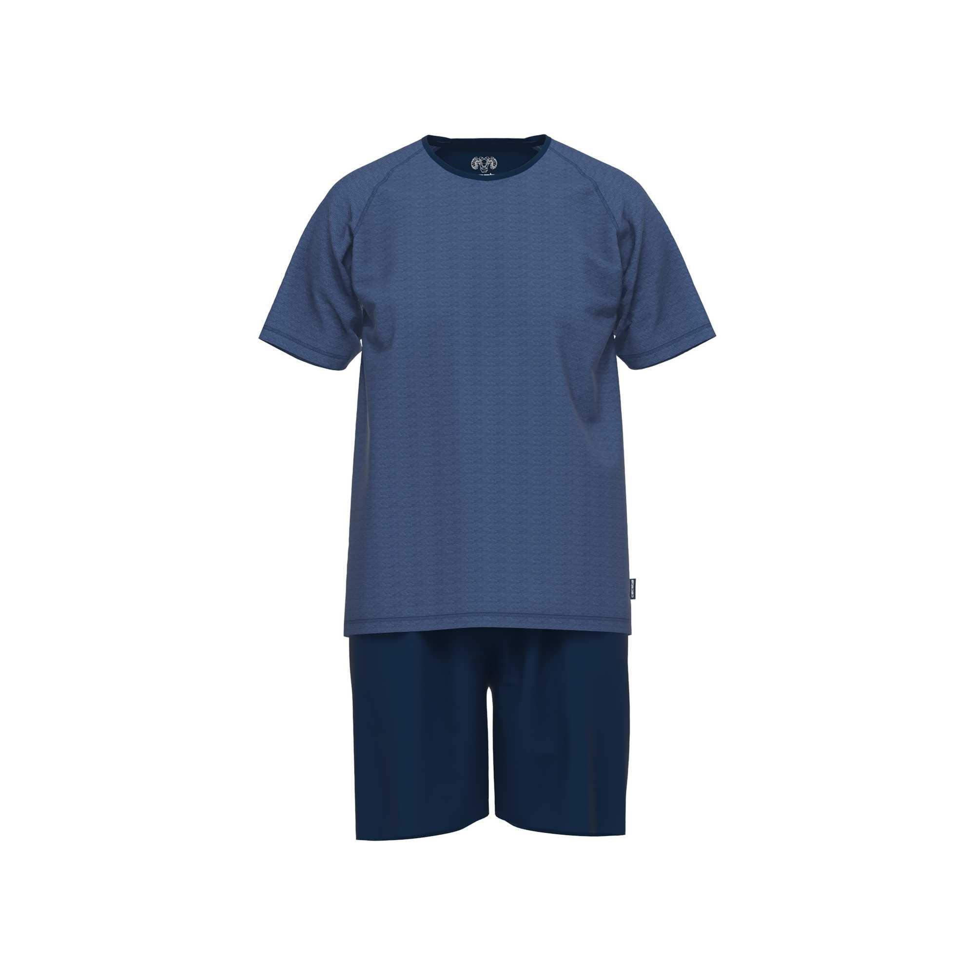 Image of Schlafanzug Unisex Blau S
