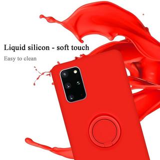 Cadorabo  Hülle für Samsung Galaxy S20 PLUS TPU Silikon mit Ring Liquid 