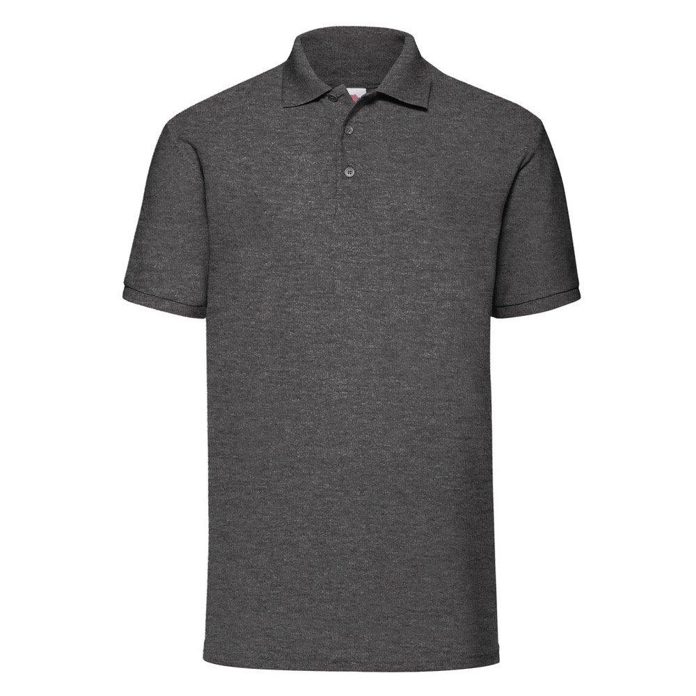 Image of Piqué Poloshirt, Kurzarm Herren Taubengrau 3XL