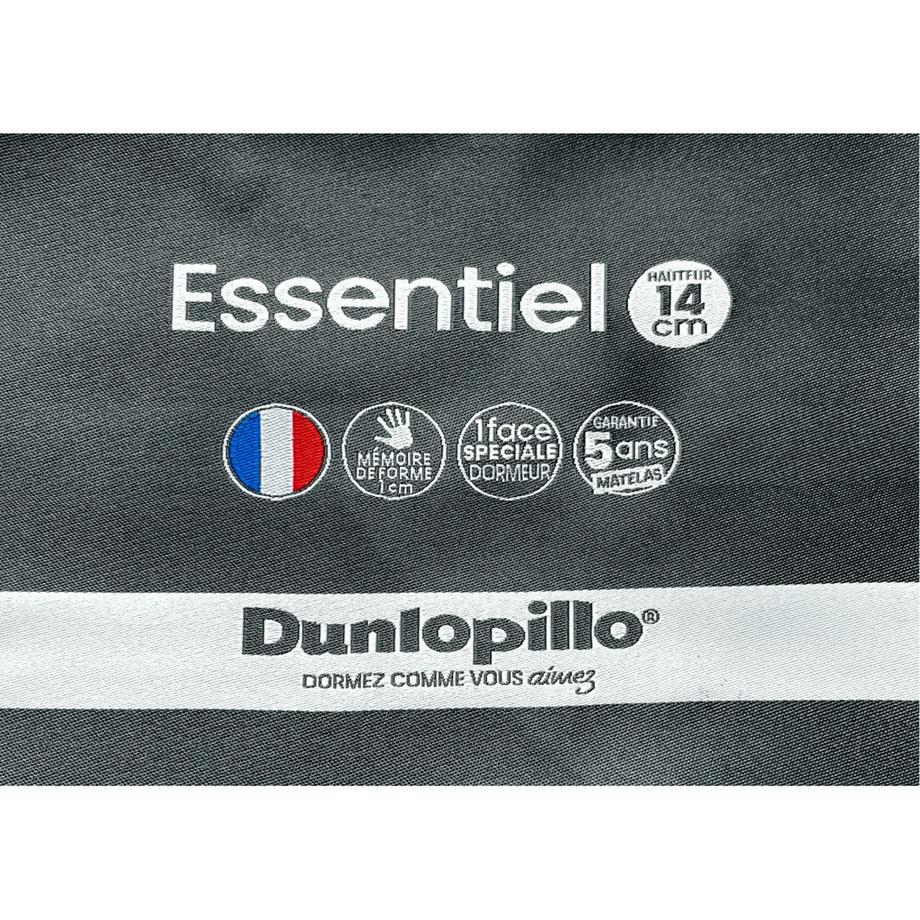 LINEA SOFA Divano letto 3 posti ribalta Letto 140cm Materasso 14cm Memory foam - in Similpelle Nero - CALITO  