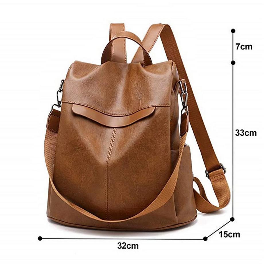 Only-bags.store  Rucksack wasserdicht Anti-Diebstahl-Schultertasche 