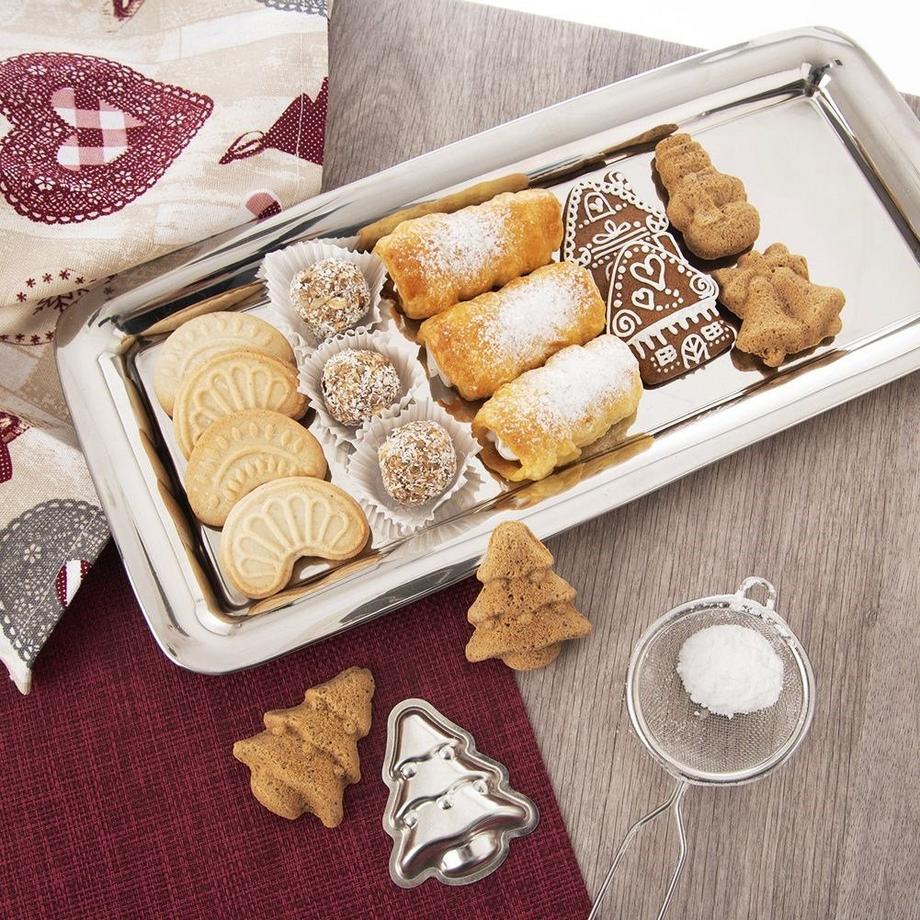 Orion  Plateau de service rectangulaire pour sandwichs et snacks 