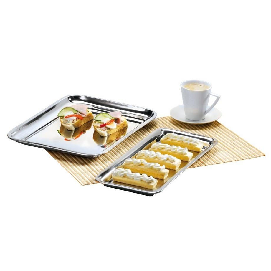 Orion  Plateau de service rectangulaire pour sandwichs et snacks 