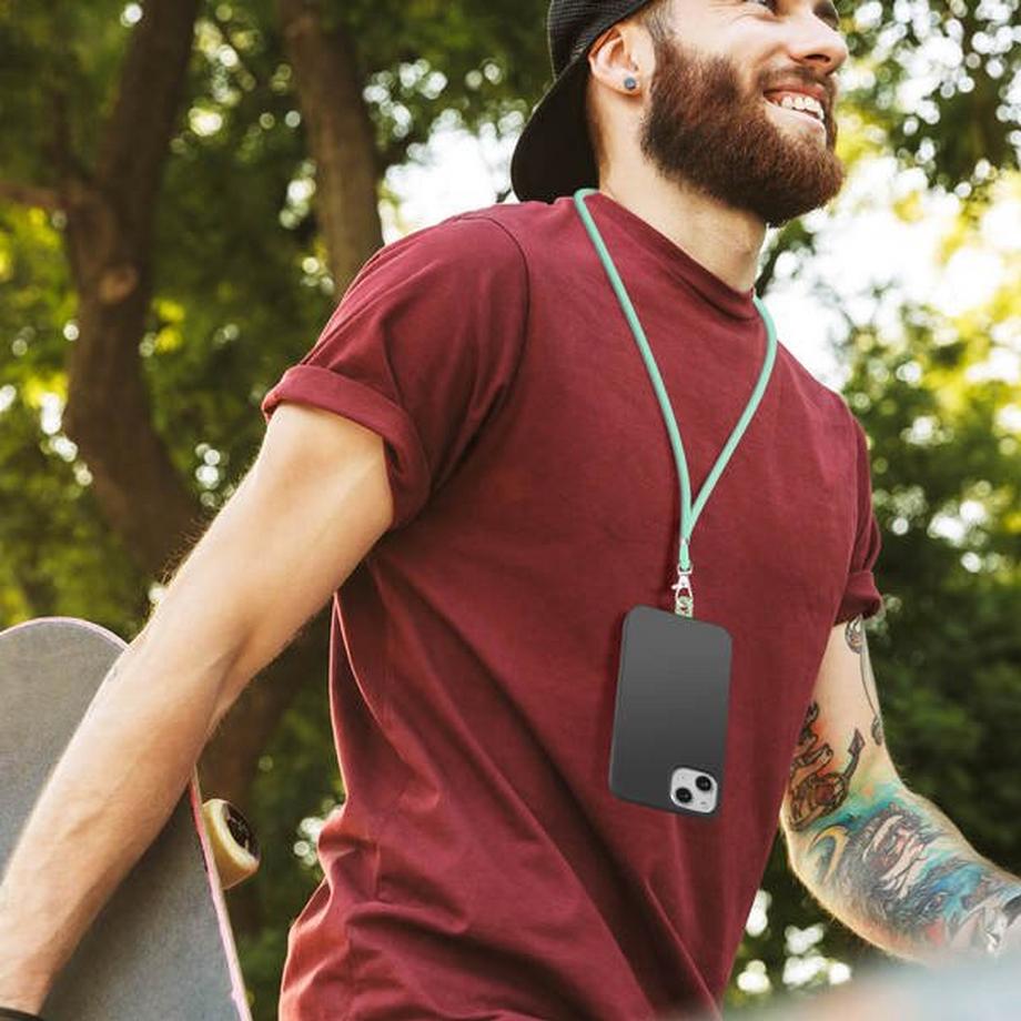 Avizar  Cordon Smartphone avec Lanière Verte 