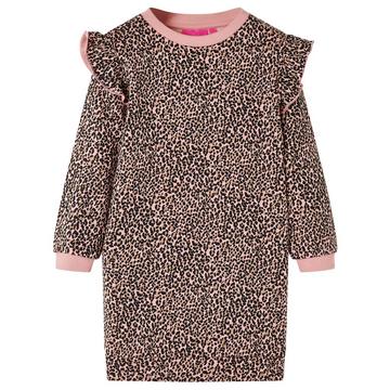 Robe sweat-shirt pour enfants coton