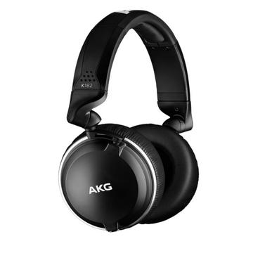 AKG K182 écouteur/casque Écouteurs Avec fil Arceau Noir
