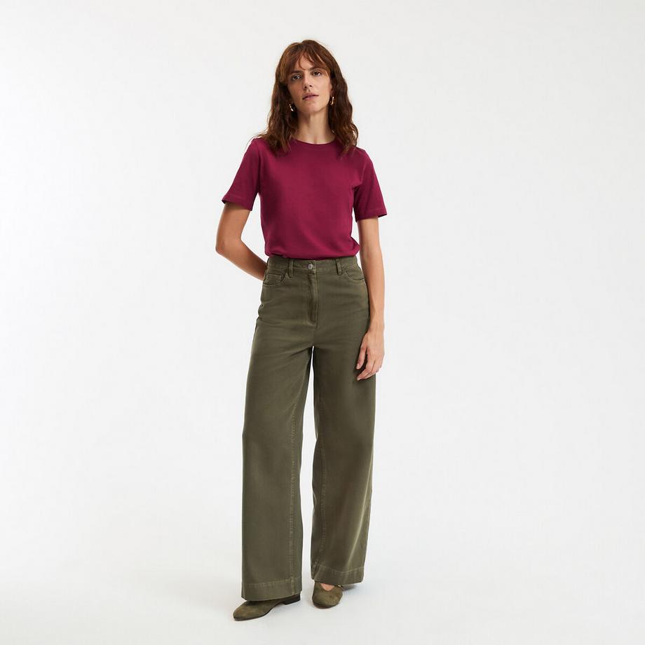 La Redoute Collections T-shirt girocollo maniche corte  