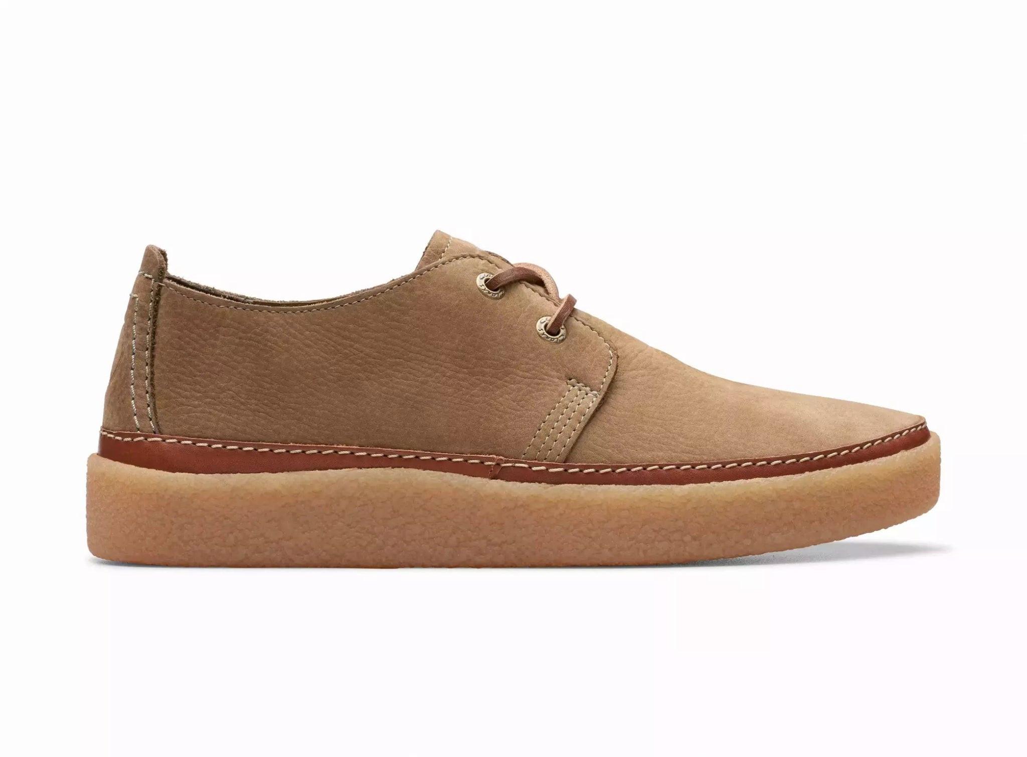 Image of Clarkwood Low - Nubuk Schnürschuh Unisex Braun 44.5