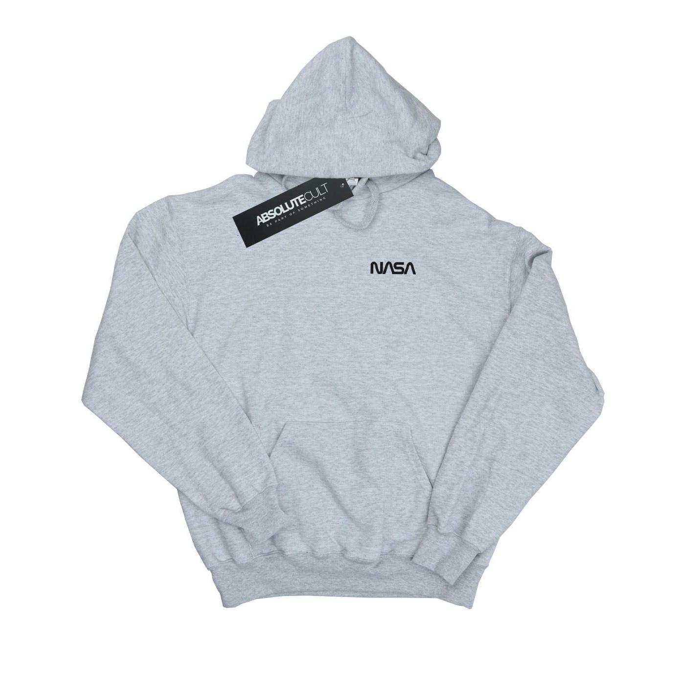Image of Modern Logo Chest Kapuzenpullover Damen Grau M